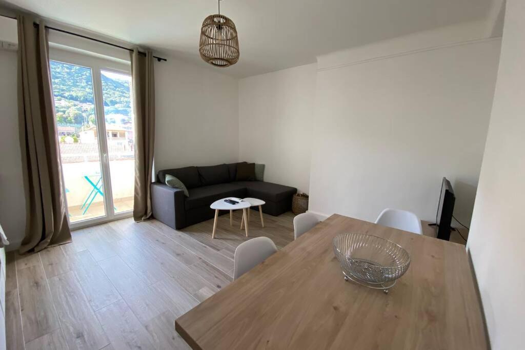 Ajaccio Magnifique T2 Neuf 40M2 Avec Balcon Au Trottel 4 Couchages Wifi Clim Parking Plage A Pieds 100M ภายนอก รูปภาพ